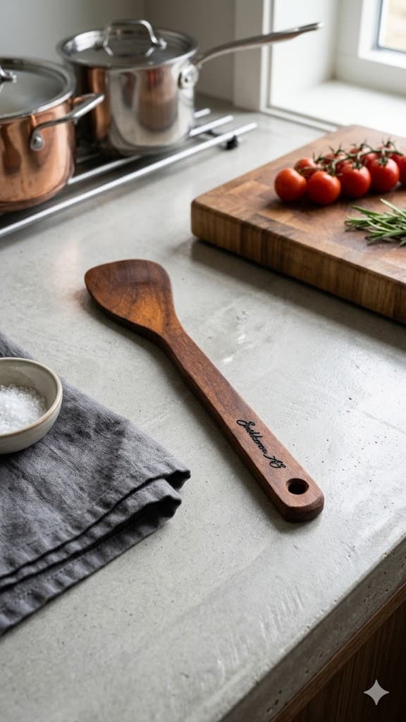 Stekespade i teak