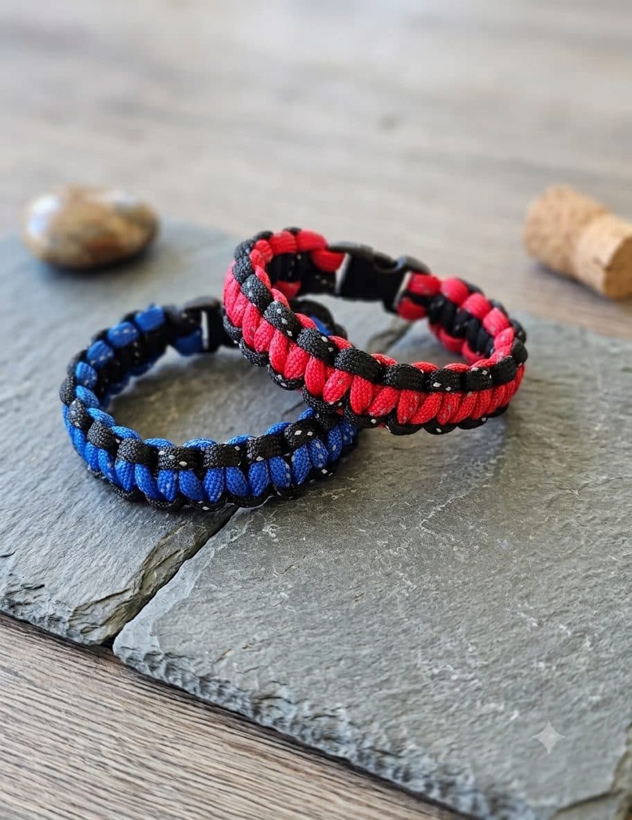 Arbånd med Cobra Stitch